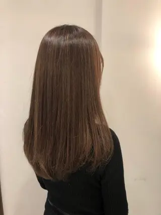 ロング カラー 韓国風ヘア♡ runaのヘアスタイル