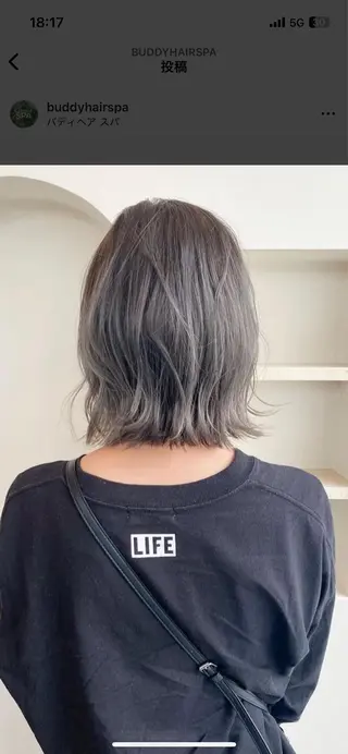 ミディアム トヨシマ シュウトのヘアスタイル