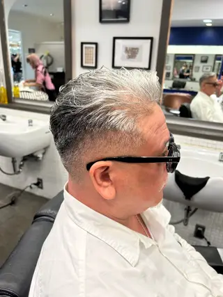 ショート メンズ スカイシープレイス所属・金田 和大のヘアスタイル