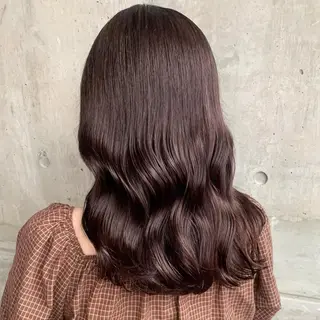 ロング カラー BABY 艶髪暗髪ヘア💖達人のヘアスタイル
