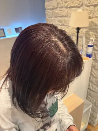 ミディアム カラー Luca所属・Suzu🪽 大宮美容室のヘアスタイル