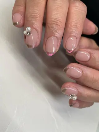 ロング カラー ヘアアレンジ キッズ ネイル マツエク・マツパ アイブロウ 福田 加奈のネイルデザイン