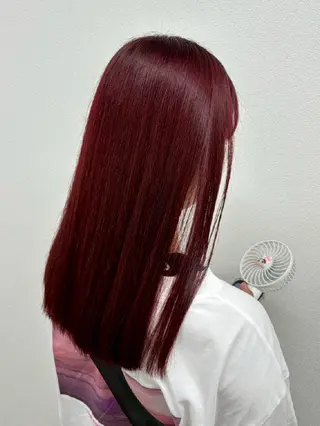 カラー 🍒renka🍒 ボブ/ショート/暖色のヘアスタイル