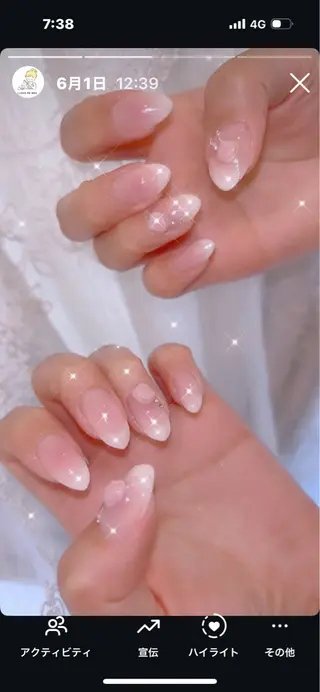 ネイル I LOVE ME NAIL JR割のネイルデザイン