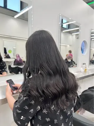 ロング カラー ブレンバイドット所属・ニュアンスカラー/ 🫧レミ(坊主)のヘアスタイル