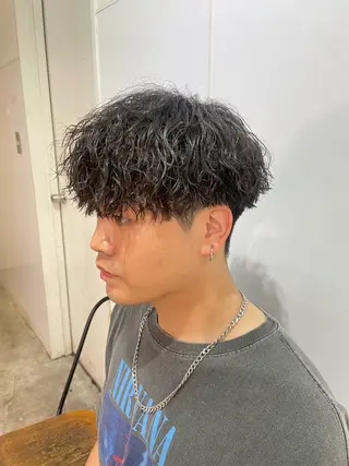 パーマ 🌀メンズカット メンズパーマ🌀のヘアスタイル