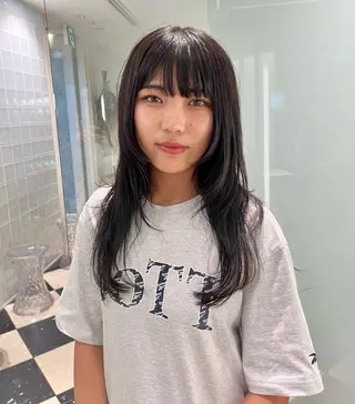 ロング メンズパーマ/ブリー チ/motokiのヘアスタイル