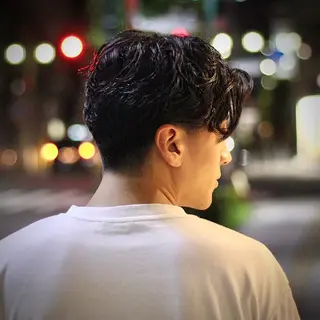 ミディアム メンズ KINGSMAN TOKYO BARBERSHOP 本店所属・Syuta 💈KINGSMANのヘアスタイル