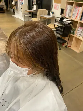 セミロング カラー 合志宗真/店長 /新規指名No.1のヘアスタイル