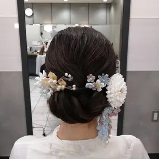 ヘアアレンジ D/i所属・4店舗フリーランスⅠ Y/no〈夜のスパ〉のヘアスタイル