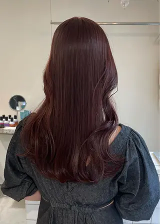 ロング カラー Koto🌿 ブリーチなしカラーのヘアスタイル