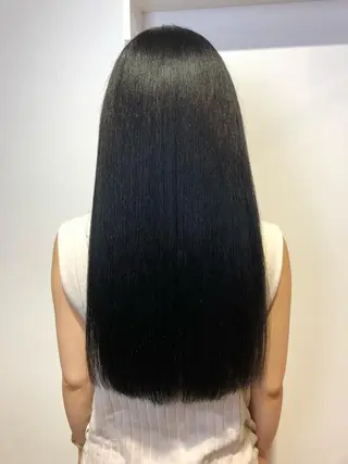 ロング カラー 青野 文香のヘアスタイル