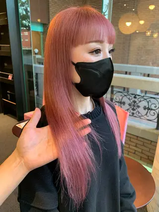 セミロング カラー 古畑 佑悟のヘアスタイル