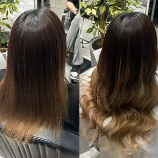 ロング ヘアアレンジ EDeN Kuutoのヘアスタイル