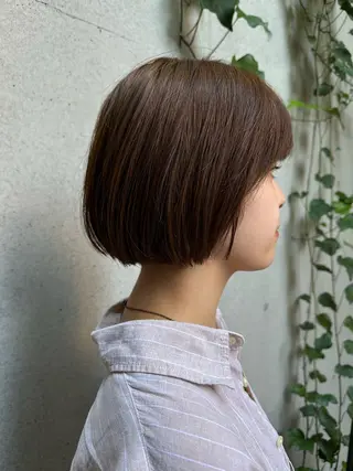 ショート 似合わせカット /パーマ岡本淳平のヘアスタイル