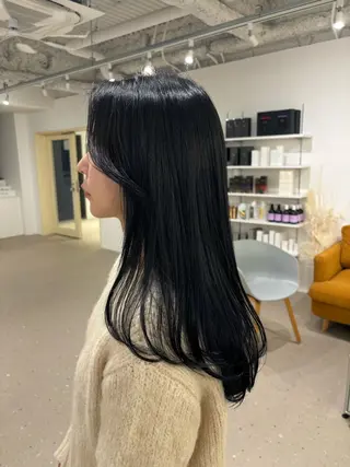 セミロング カラー 似合わせ美髪ヘア✨ 天王寺.阿倍野🌈のヘアスタイル