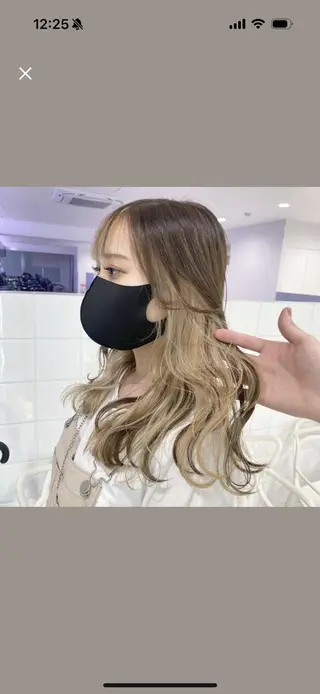 ロング カラー 韓国スタイル🇰🇷 トレンドレイヤー🪡のヘアスタイル