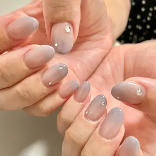 ネイル 京都桂/フィルイン /自爪育成/三品のネイルデザイン