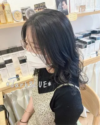セミロング カラー パーマ ヘアアレンジ メンズ キッズ ネイル マツエク・マツパ merc. 🩵妹尾杏菜のヘアスタイル