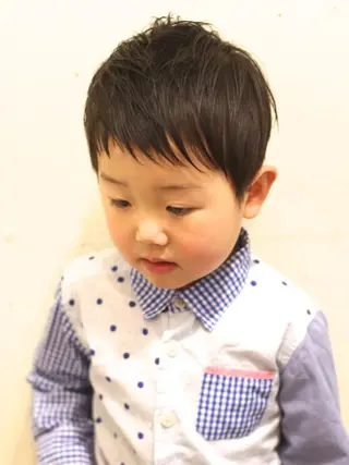 キッズ 嶋田 直美のヘアスタイル