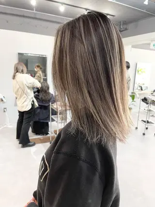 ロング カラー Reb_keiji 👑小倉圭司のヘアスタイル