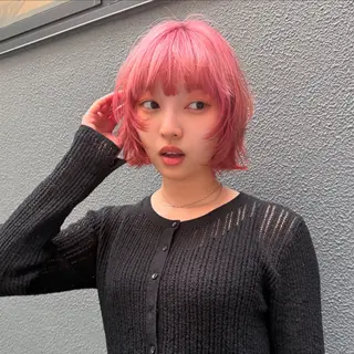 ショート カラー 松尾 美南海のヘアスタイル