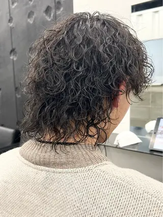 パーマ 原宿//-KOKO- MOENOのヘアスタイル