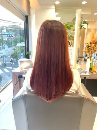 ロング 艶カラー/ 鎌倉　アズサのヘアスタイル