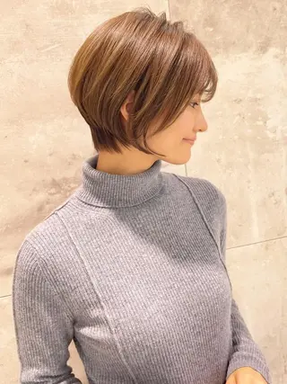 ショート カラー 西村 公孝のヘアスタイル