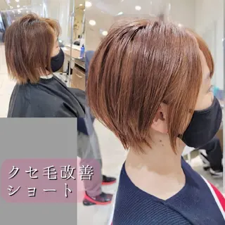 ショート 村岡【店長】 【骨格矯正ショート】のヘアスタイル