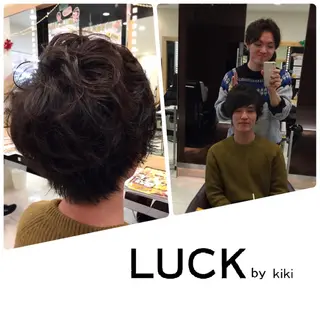 ショート ミディアム セミロング ロング カラー パーマ メンズ 中村 卓也のヘアスタイル