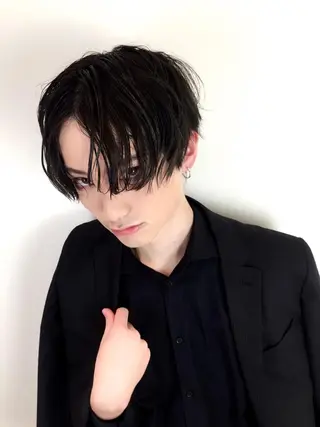 メンズ デザインヘア 小林裕史のヘアスタイル