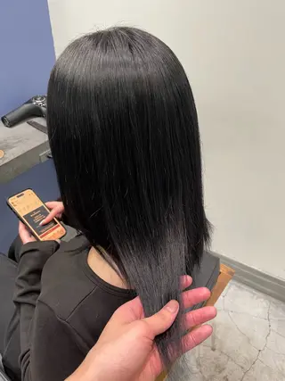 ロング カラー 🌿長尾俊汰🌿 透明感カラーのヘアスタイル