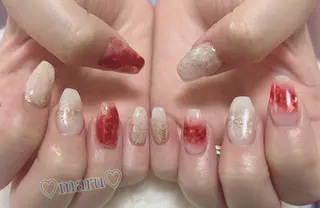 ネイル まるみ ♡のネイルデザイン