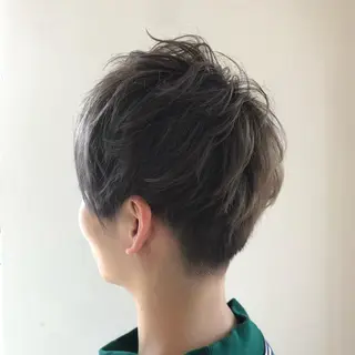 ショート 西山 雄基のヘアスタイル