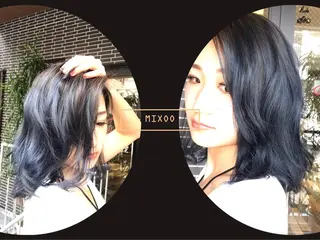 ミディアム カラー 美容歴18年以上🌈 山口のヘアスタイル