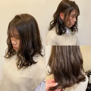 セミロング 伊藤 康乃のヘアスタイル