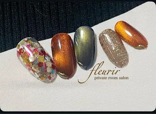 ネイル フルリール 【プライベートサロンのネイルデザイン