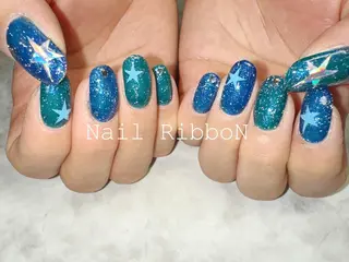 ネイル ネイルリボン 受付スタッフのマツエク・マツパデザイン