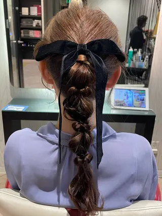 ヘアアレンジ 👑艶髪/カラー/ アレンジ/特化👑のヘアスタイル