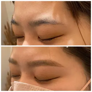 アイブロウ 柔らかい縮毛矯正/ ボブ/北林のヘアスタイル