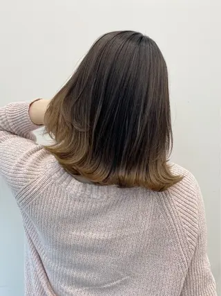 カラー 🫧うる艶カラー🫧 CHIKA🪼のヘアスタイル