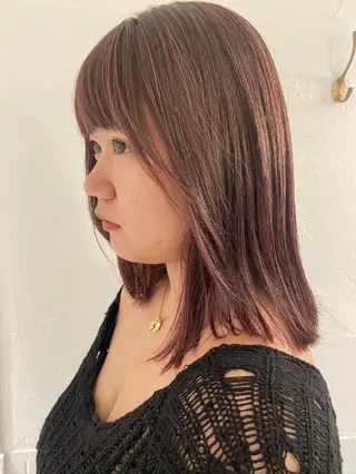 ミディアム カラー WARREN・TRICOMI NEW YORK 表参道店所属・浅比 惇平のヘアスタイル
