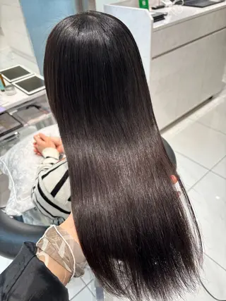ロング Rin/寒色系カラー 🦋/うる艶ヘア🫧のヘアスタイル