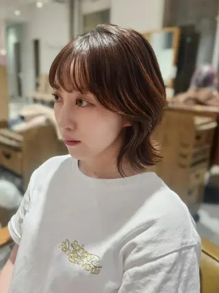 ミディアム SUZUKI AIRIのヘアスタイル