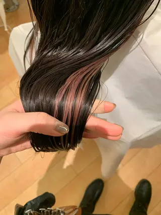 ロング カラー Rico / bob/グレージュのヘアスタイル