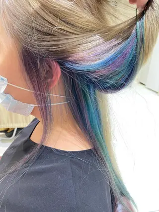 カラー 佐々木 拓海のヘアスタイル