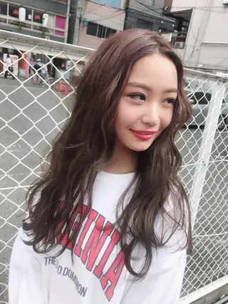 ロング カラー ♡ma ki♡のヘアスタイル