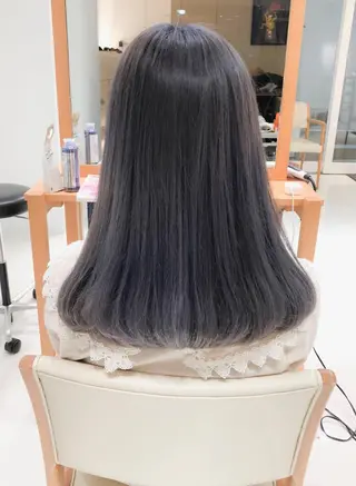 ロング カラー Days 透明感カラーのヘアスタイル