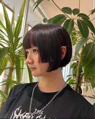 ショート juve.別府店所属・ショート/ボブ ハイライト/Lucaのヘアスタイル